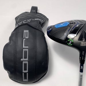 Cobra DS-ADAPT X Driver 9* Denali Blue 6.0 60g Stiff RH HC NEW