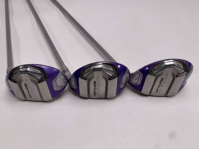 Cobra Baffler XL Womens Hybrid Set 4 5 6 Baffler 50g Ladies Graphite Womens RH