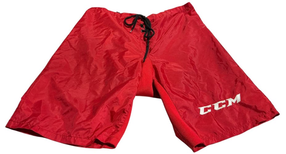 NHL Return Red CCM PP10 Pro Stock Pants Shell Medium (Used) 7921