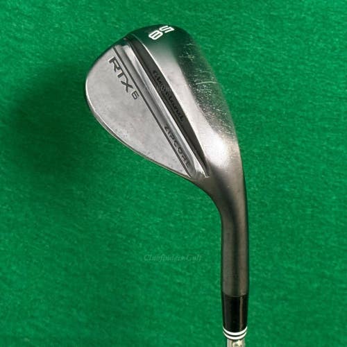 Cleveland RTX 6 Zipcore Mid Black 58-10 58 Lob Wedge DG Spinner TI Wedge Flex
