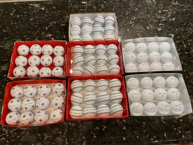 TaylorMade TP5 Balls 84 Pack (7 Dozen) (Used)