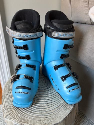 Mondo 23 & 23.5 Lange Comp Team All Mountain Ski Boots (Used)