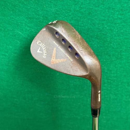 Callaway Mack Daddy Forged Raw 50-10R 50 Gap Wedge KBS Tour-V 110 Steel Stiff