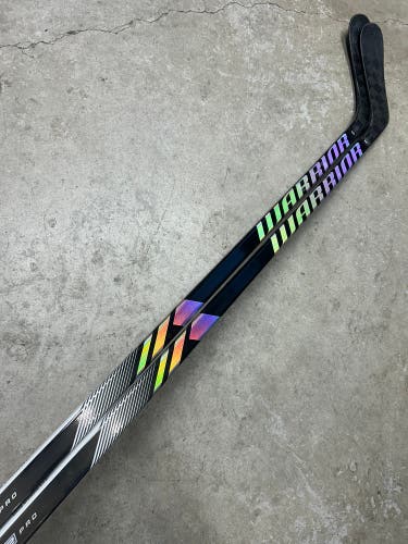 2 PACK 95 Flex Custom P92 Senior Warrior Alpha LX2 Pro Left Hand Hockey Stick Pro Stock NHL (New)