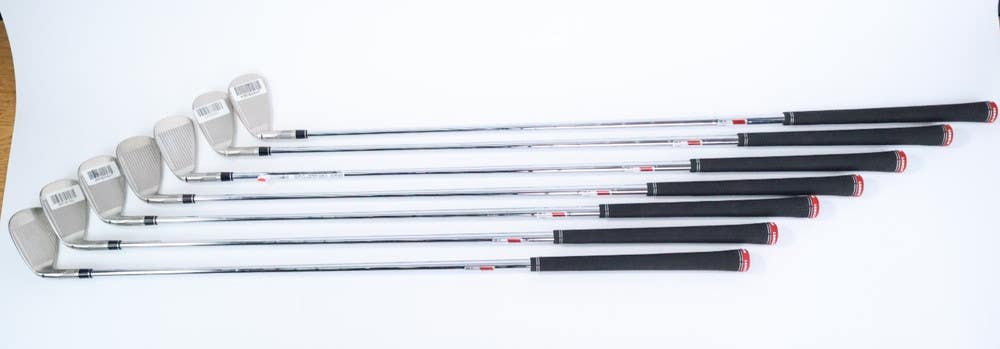 TAYLORMADE STEALTH IRONS 7 PC SET #5-PW,AW KBS MAX MT 85 STL Regular Flex READ