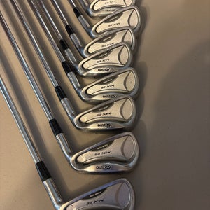 Men's Mizuno MX 25 Right Handed Iron Set Stiff Flex (Used)