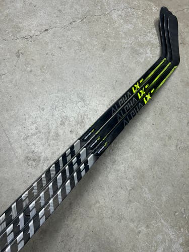 3 PACK 100 Flex P92 Senior Warrior Alpha LX Pro Left Hand Hockey Stick Pro Stock (New)