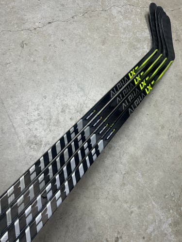 4 PACK 100 Flex P92 Senior Warrior Alpha LX Pro Left Hand Hockey Stick Pro Stock (New)