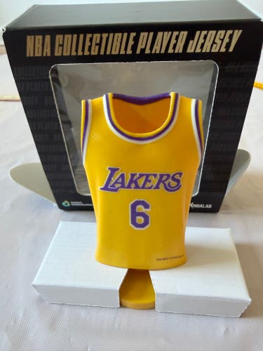 Lebron James miniature Acrylic Jersey with Stand limited NBALAB Sweet Chameleon