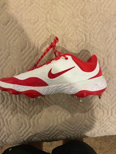 Red Men's Size M 10.5 (W 11.5) Adult Nike Metal (New)