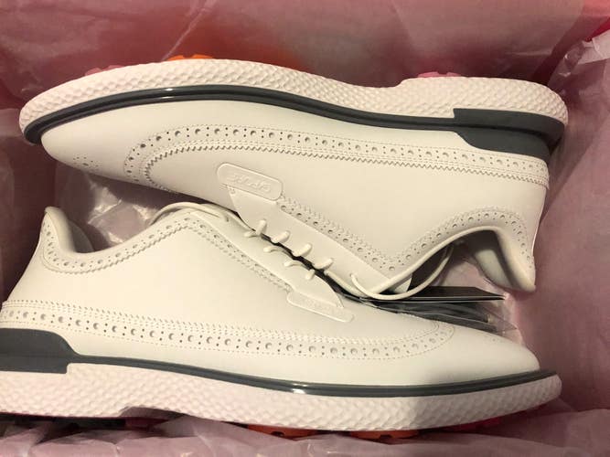 NEW! G/FORE GALLIVAN2R LONGWING GOLF SHOE MENS 8.5 EU 41.5 SNOW *NIB*