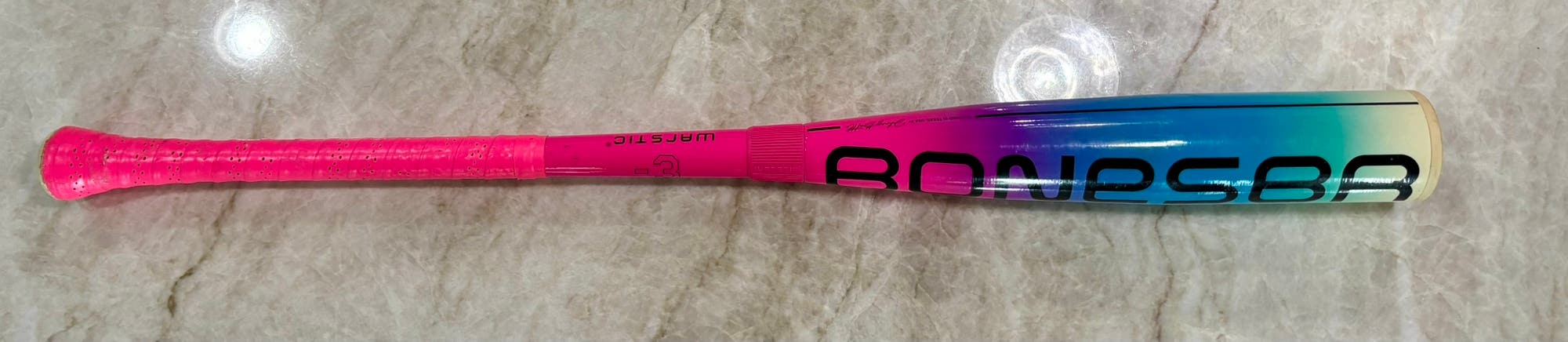 2025 Warstic Bonesaber Hybrid BBCOR Certified Bat (-3) 29 oz 32" (Used)