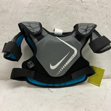 Used Nike Vapor Lt Lacrosse Shoulder Pads Grey Sm 11855-s000200219