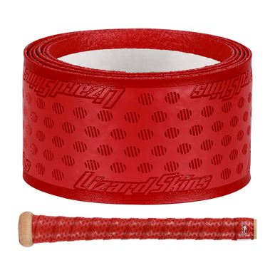 New Ultra Crimson Red 1.1mm Bat Grip 11855-lizdspubb150