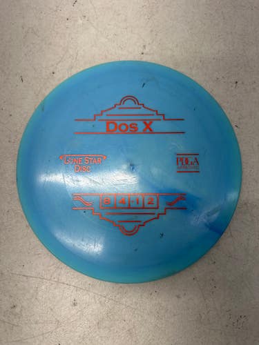 Used Lone Star Disc Dos X Disc Golf Driver Royal Blue 171g 11835-s000192242