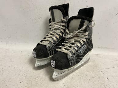 Used Bauer Silver Comp Junior Hockey Skate Black Junior 02 11855-s000204967