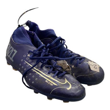 Used Nike Soccer Cleats Navy Blue Junior 03 11375-s000340396