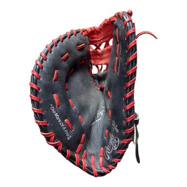 Used Rawlings Puhols Rfmap5 Bb Sb First Base Lh Throw Black 12 3 4" 11375-s000367265