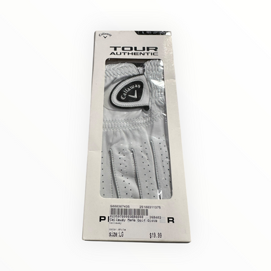 Used Callaway Mens Golf Glove White Lg 11375-s000367435