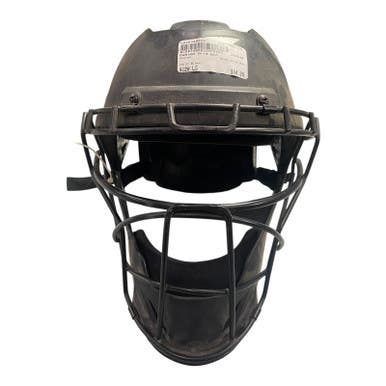 Used Easton M-10 Blk Catchers Helmet W Mask Black Lg 11375-s000348028