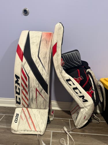 33" CCM AXIS Pro Regular Goalie Full Set Pro Stock (Used)