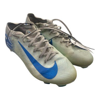 Used Nike Mercurial Air Zoom Soccer Cleats White Senior 7 11375-s000367741