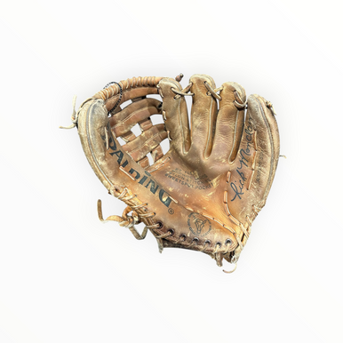 Used Spalding 42-3235 Bb Sb Glove Rh Throw Brown 12 1 2" 11375-s000377573