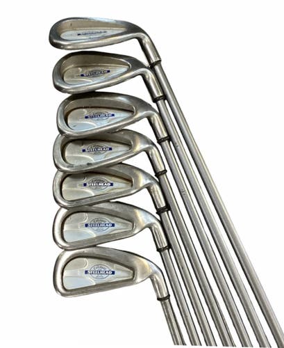 Men's Callaway X 14 Right Handed Iron Set Stiff Flex Graphite Shaft (Used)