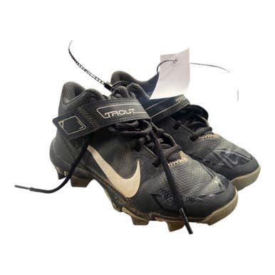 Used Nike Trout 27 Bb Sb Cleats Black Junior 01 11375-s000367134
