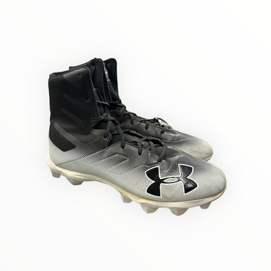 Used Under Armour Adult Fb Cleats White Senior 11 11375-s000372280