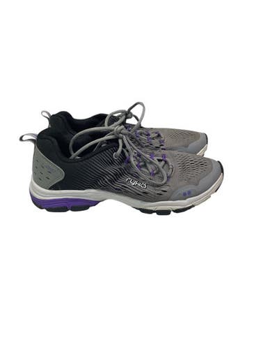 Used Ryka Running X-train Shoes W Grey Senior 6.5 11347-s000254278