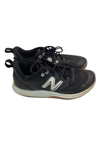 Used New Balance Turf Shoes Bb Sb Cleats Black And White Senior 9.5 11347-s000262151