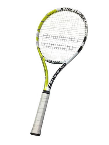 Used Babolat Xs 102 Adult Tennis Racquet Yellow 4 3 8" 11347-s000259096