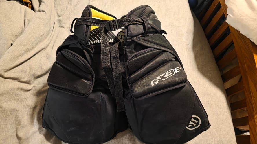 Intermediate Small 2021 Warrior Ritual X3 E+ Hockey Goalie Pants (Used)