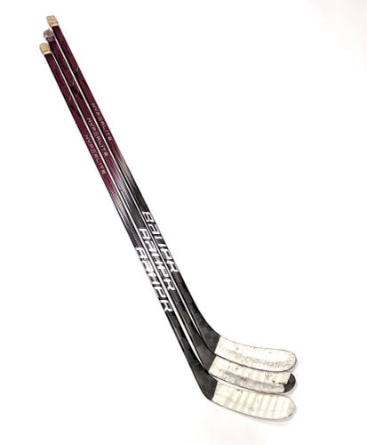 2 pack Bauer Vapor Hyperlite 2 (maroon) Pro Stock - LH, P28, 82 Flex