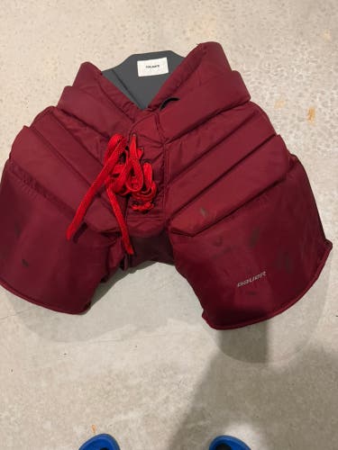 Senior Large Bauer Pro Hockey Goalie Pants Pro Stock (Used)