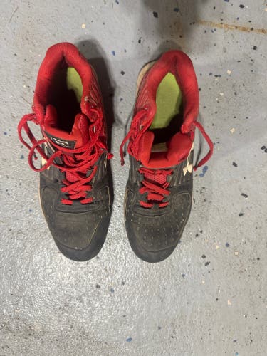 Red Men's Size M 8.0 (W 9.0) Adult Under Armour Leadoff low rm High Top (Used)