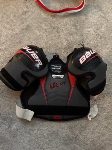 Small Youth Bauer Lil Sport Shoulder Pads (Used)