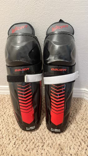 Junior Small Bauer Lil Sport Elbow Pads & 11” Shin Pads (Used)