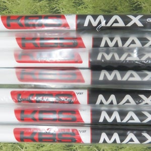 KBS MAX 85 Graphite STIFF Iron Shafts * SET OF 7 * 370 UNCUT