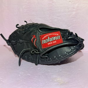 Nokona CM600 “ Black Shadow” RH (LHT)Catcher's Baseball Glove 31" (Used)