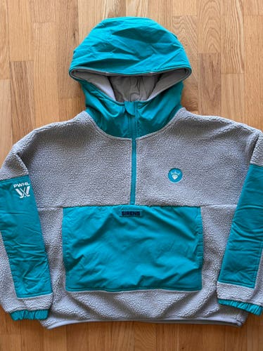 Pro Stock PWHL New York Sirens Fleece 1/4 Zip - Size M (USED)