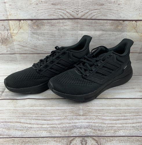 Adidas Men Equipment 21 Run Shoes Black Sneakers Casual GYM  Shoe H00545 Sz 9.5