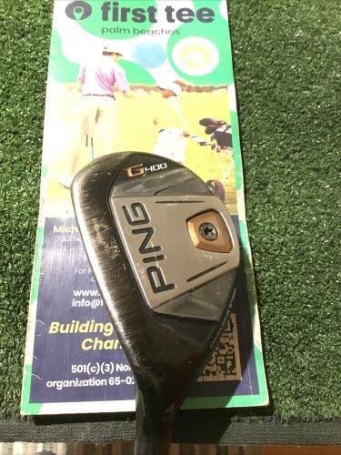 Ping Left Handed G400 22* 4 Hybrid Regular Alta CB 70g Bronze Graphite Shaft