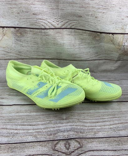 Adidas Adizero Ambition Running Spikes Track Shoes Athletic FY0369 Men's Sz 7.5