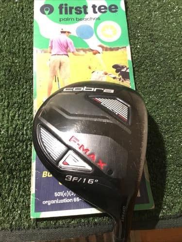 Cobra Juniors F-Max Superlite Offset 16* 3 Wood JR 39 Graphite Shaft (39.75)