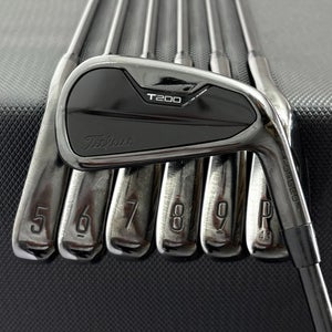 TITLEIST T200 BLACK 2021 IRON SET 4-P