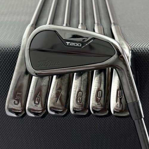 TITLEIST T200 BLACK 2021 IRON SET 4-P
