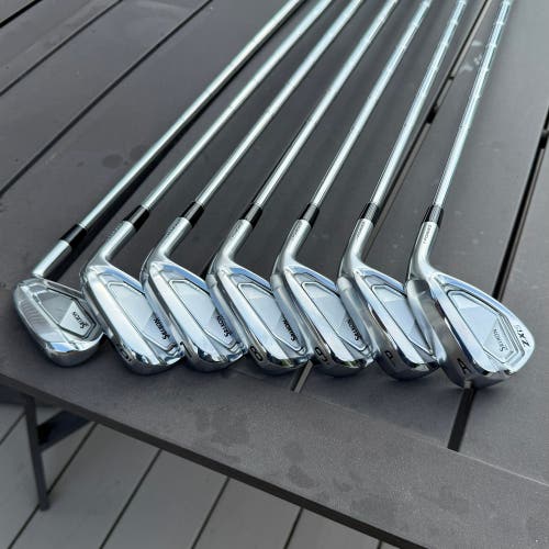 Srixon ZXi5 Forged Iron Set, 5i-AW, Dynamic Gold Mid 115 Stiff Shaft
