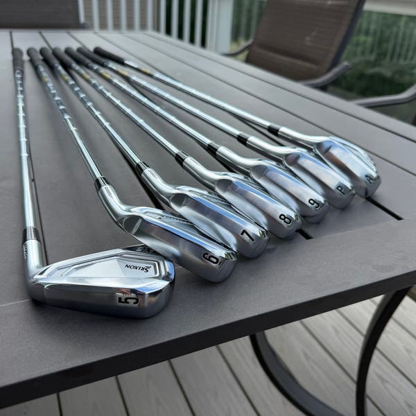 Srixon ZXi5 Forged Iron Set, 5i-AW, Dynamic Gold Mid 115 Stiff